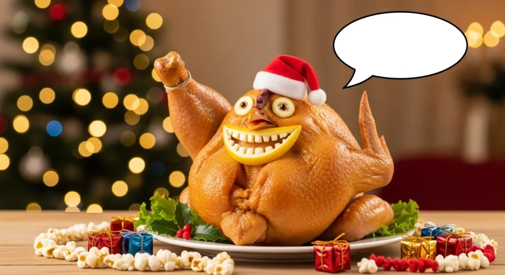 Christmas Chicken Puns
