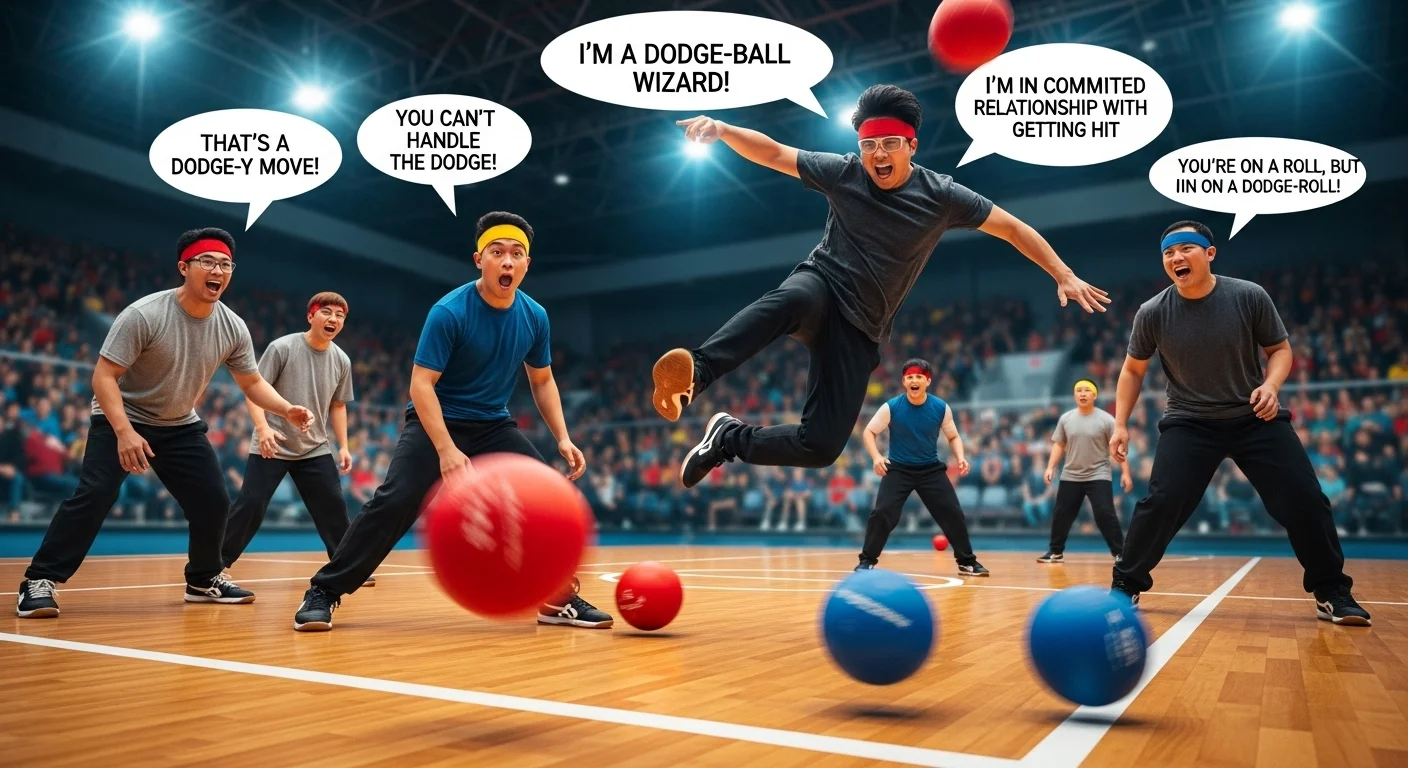 Easy Dodgeball One-Liners