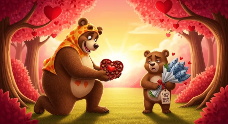 Bear Valentine Puns