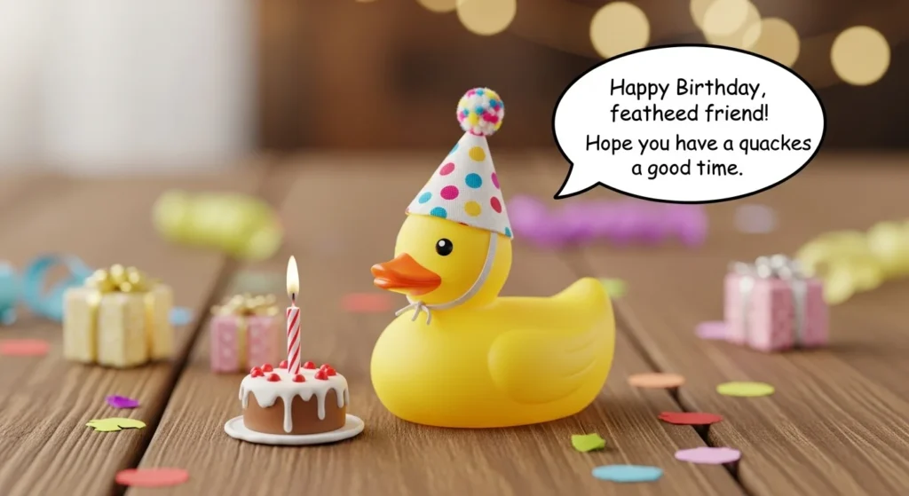 Birthday Duck Puns