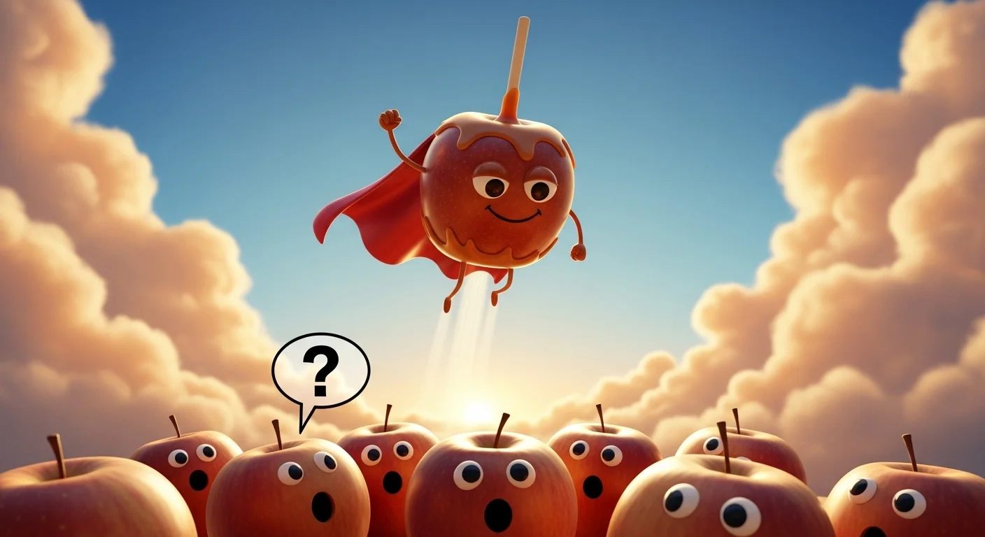 Easy Caramel Apple One-Liners