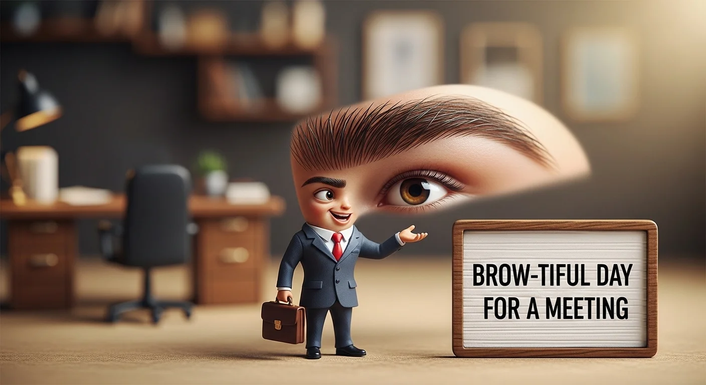 Easy Eyebrow One-Liners