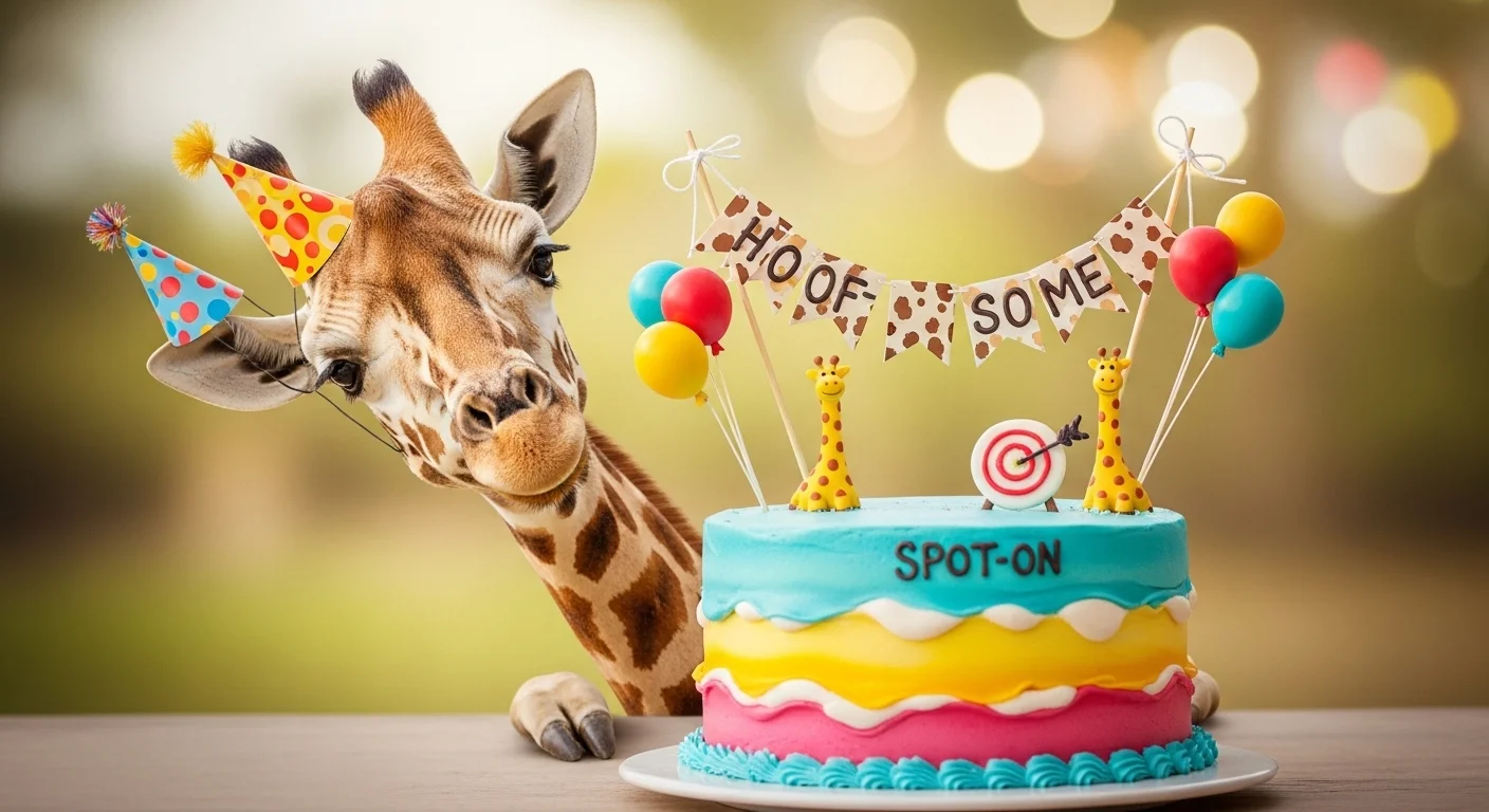 Easy Giraffe Birthday One-Liners