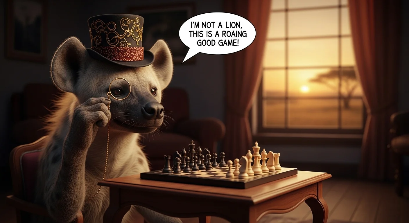 Easy Hyena One-Liners