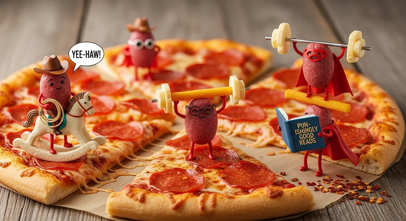 Easy Pepperoni One-Liners