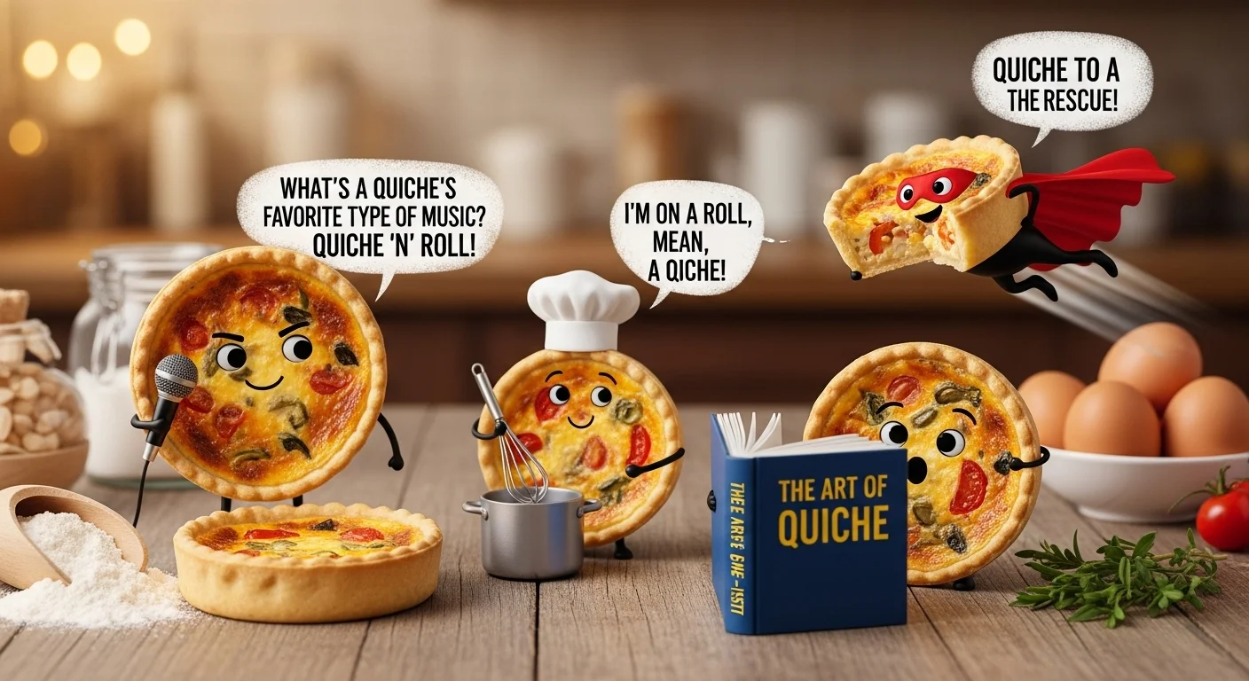 Easy Quiche One-Liners
