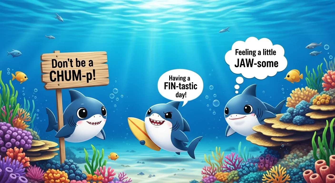 Easy Shark One-Liners