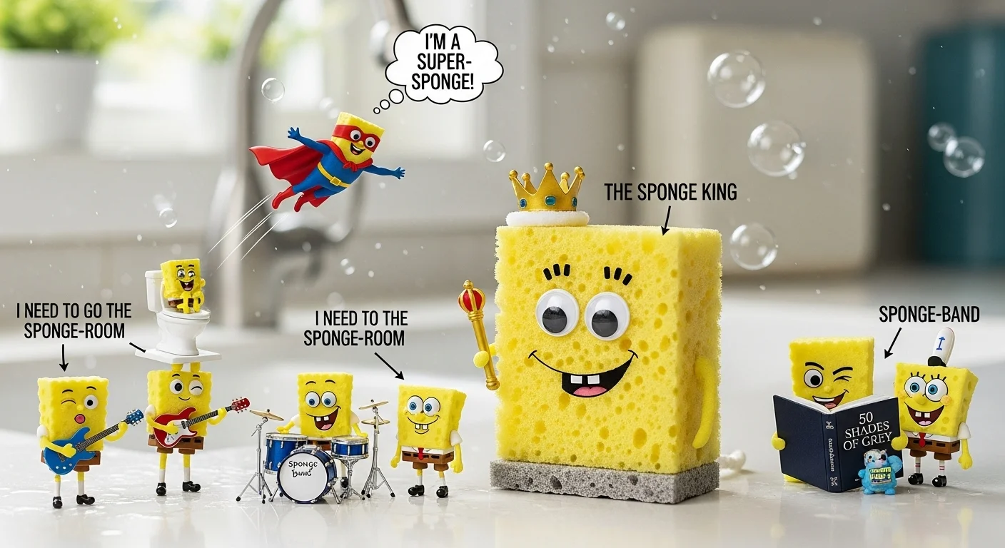 Easy Sponge One-Liners