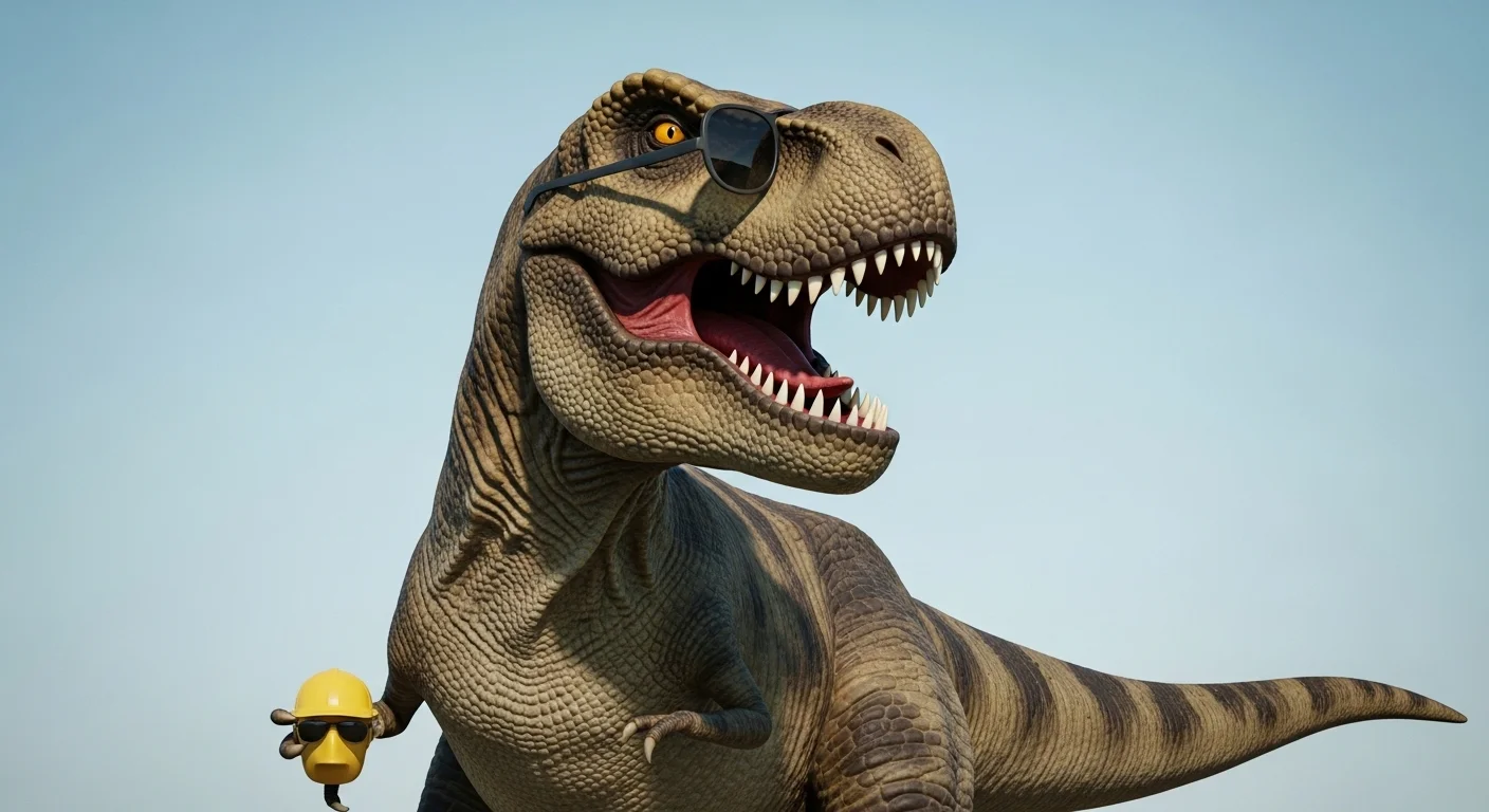 Easy T-Rex One-Liners