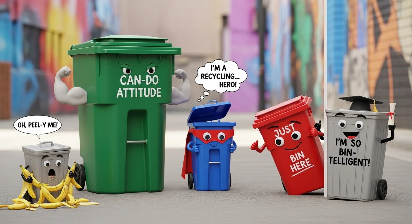 Easy Trash Can One-Liners