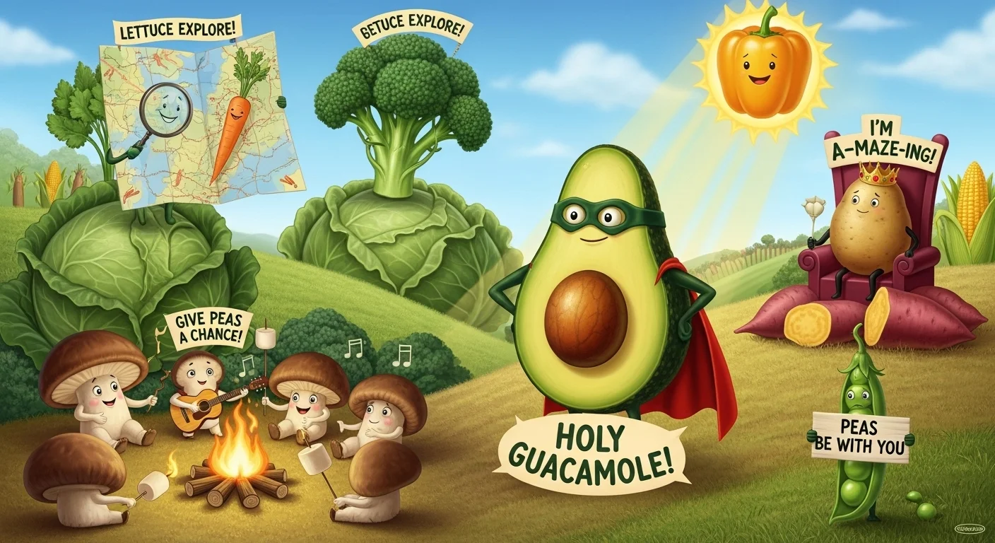 Easy Vegetarian One-Liners