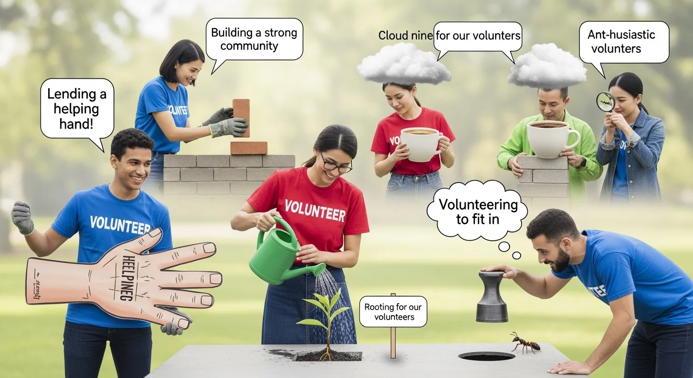 Easy Volunteer puns One-Liners