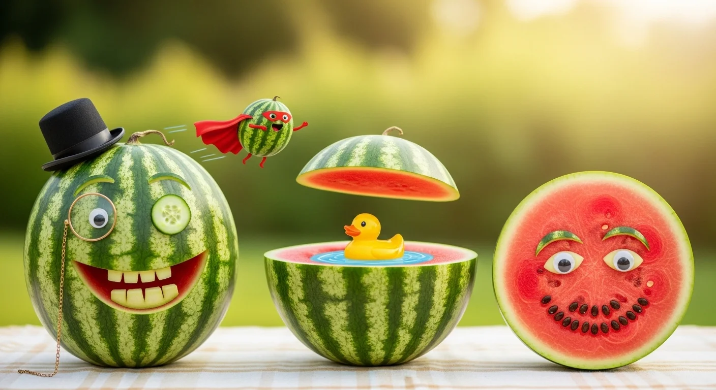 Easy Watermelon One-Liners