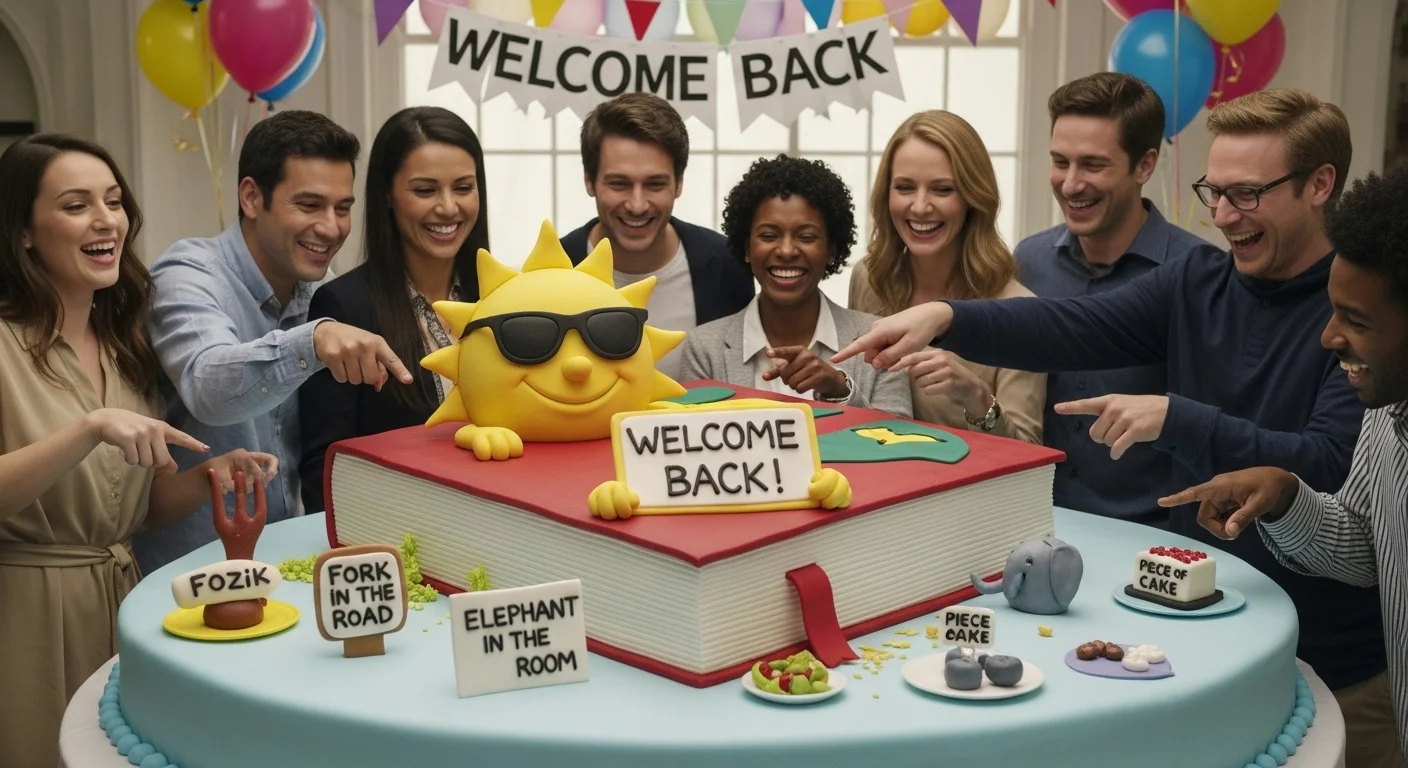 Easy Welcome Back One-Liners