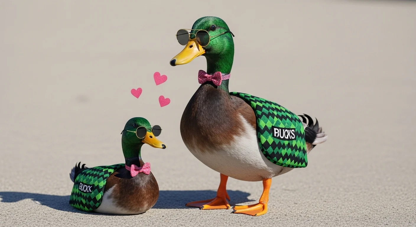 Flirty Duck Love One-Liners