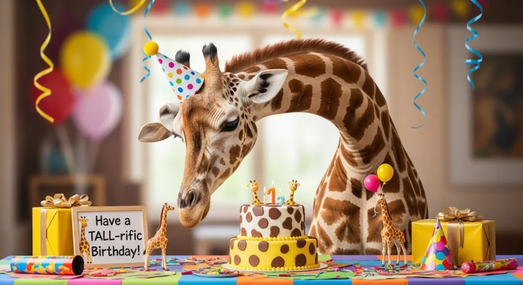 Giraffe Birthday Puns