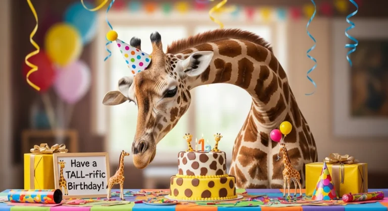 Giraffe Birthday Puns
