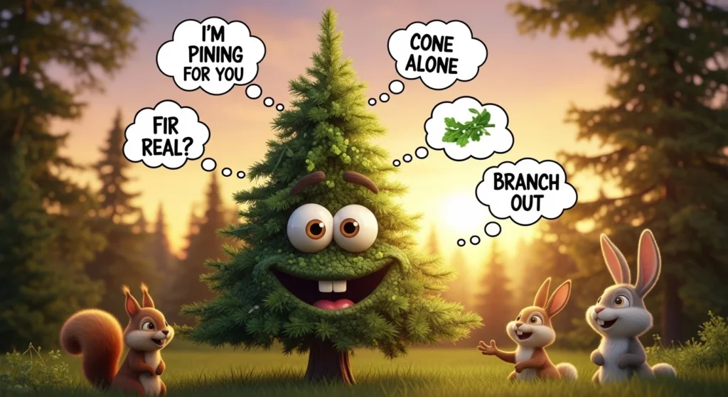 Pine Tree Puns