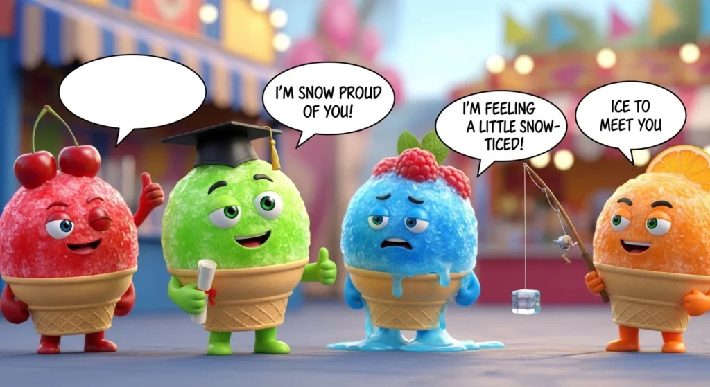 Snow Cone Puns