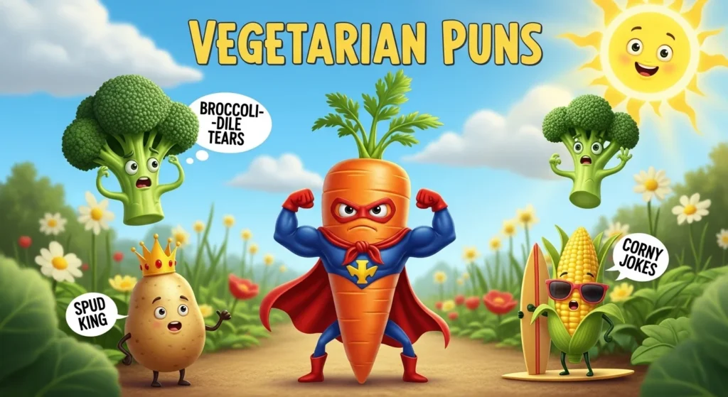 Vegetarian Puns
