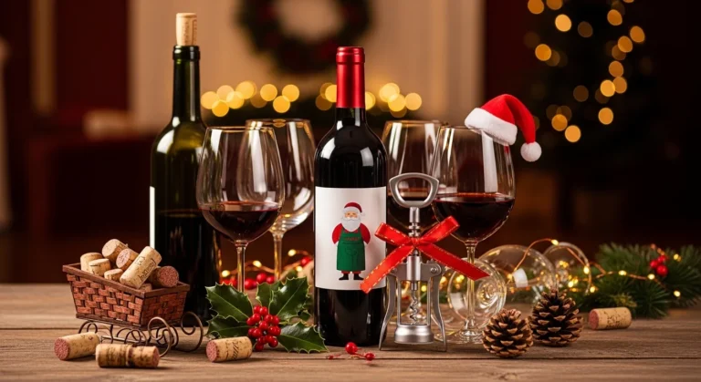 Christmas Wine Puns
