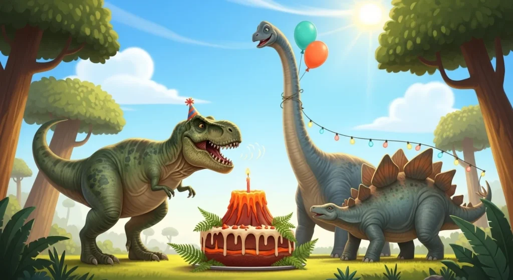 Dinosaur Puns Birthday