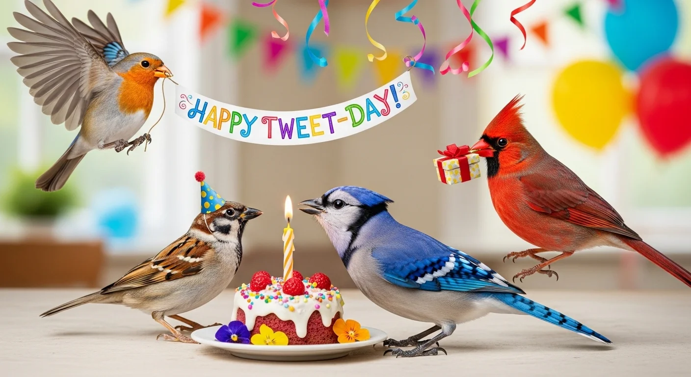 Easy Birthday Bird One-Liners