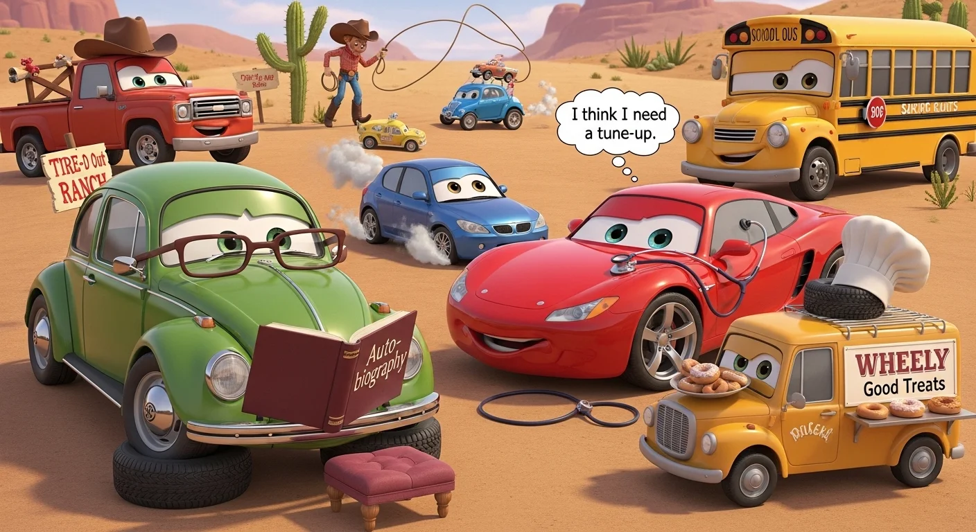 Easy Car One-Liners