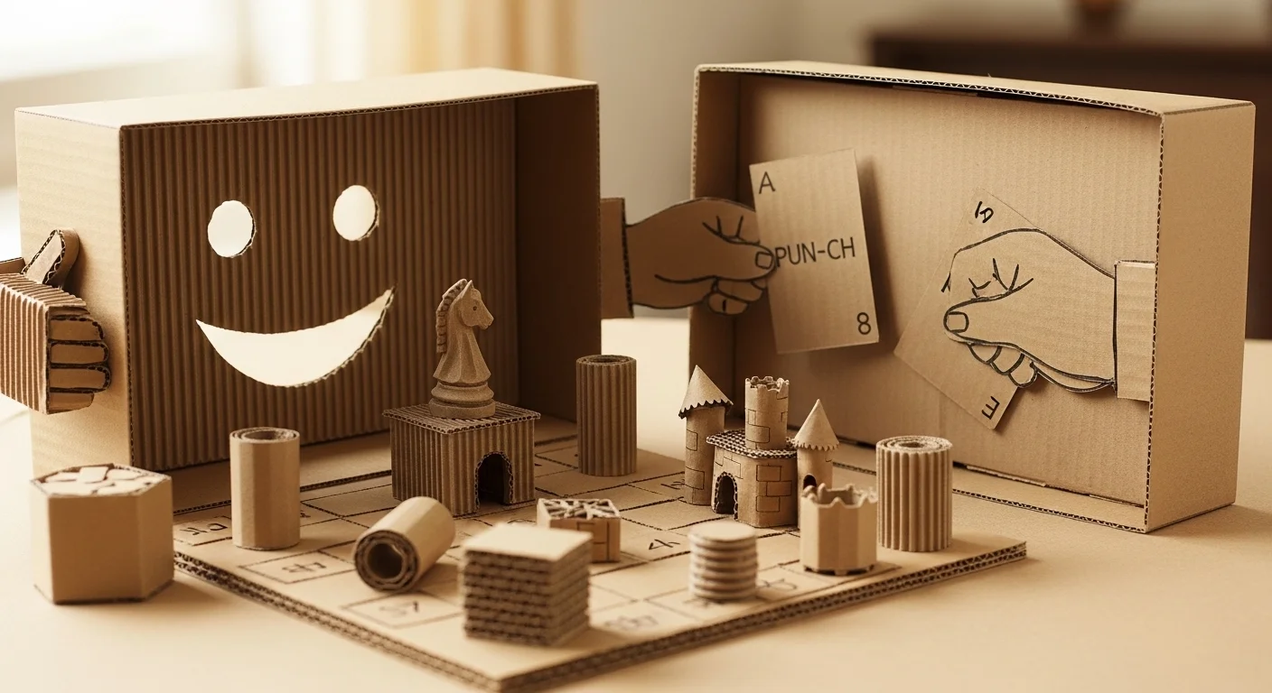 Easy Cardboard One-Liners