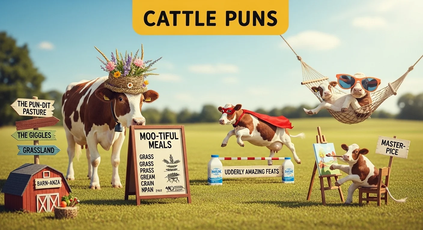 Easy Cattle One-Liners