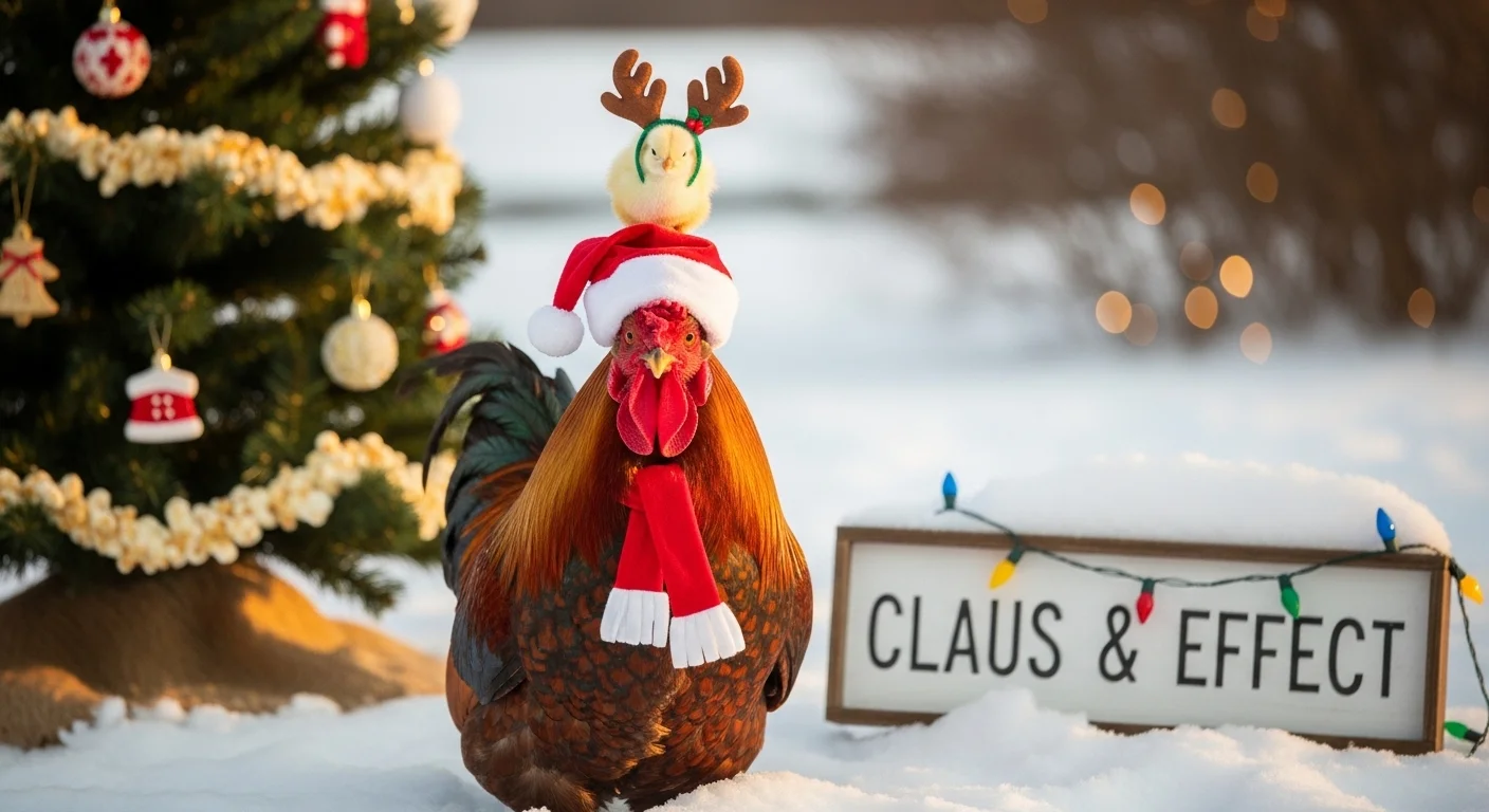 Easy Chicken Christmas One-Liners