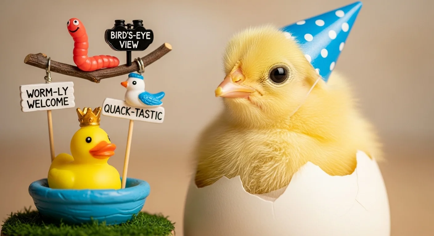 Easy Cute Bird One-Liners