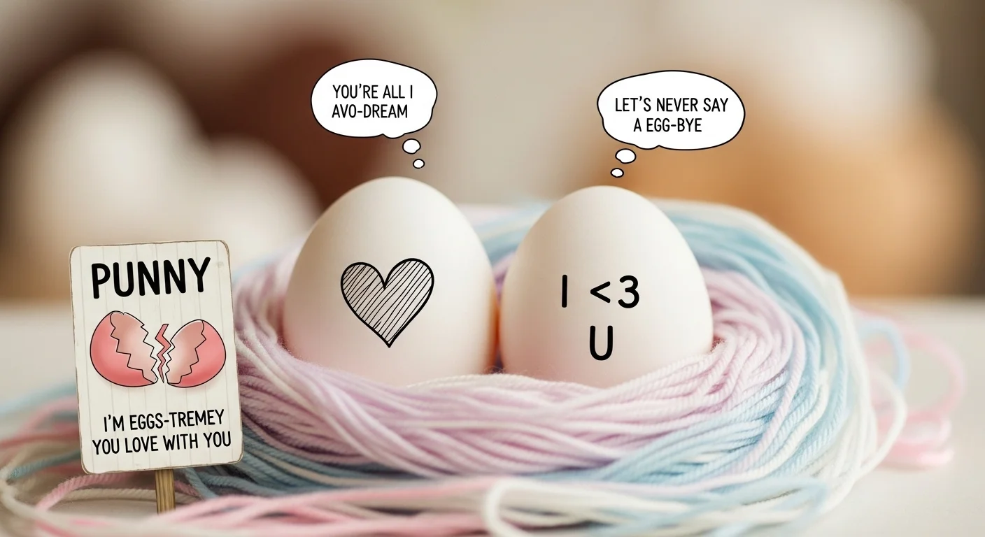 Easy Egg Love One-Liners