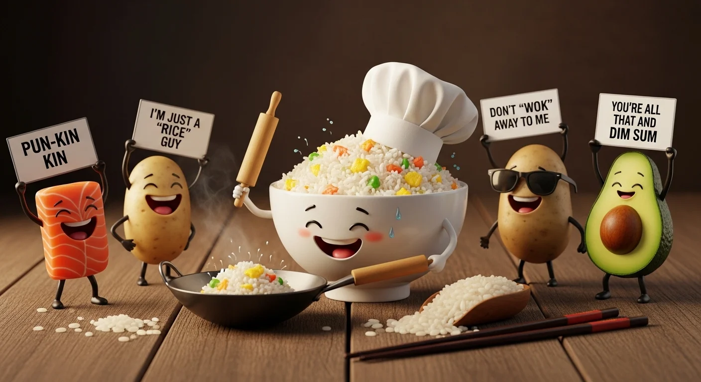 Easy Fried Rice One-Liners