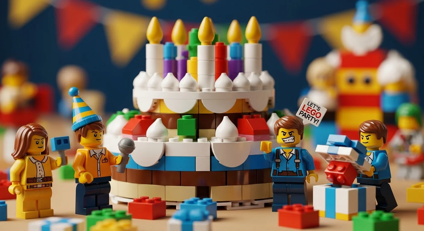 Easy Lego Birthday One-Liners