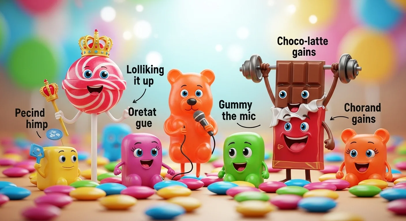 Easy Puns Candy One-Liners