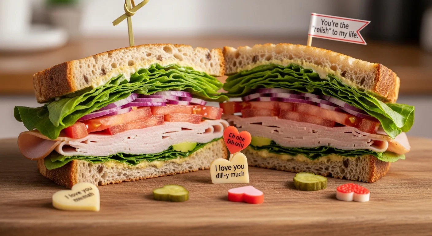 Easy Sandwich Puns Love One-Liners