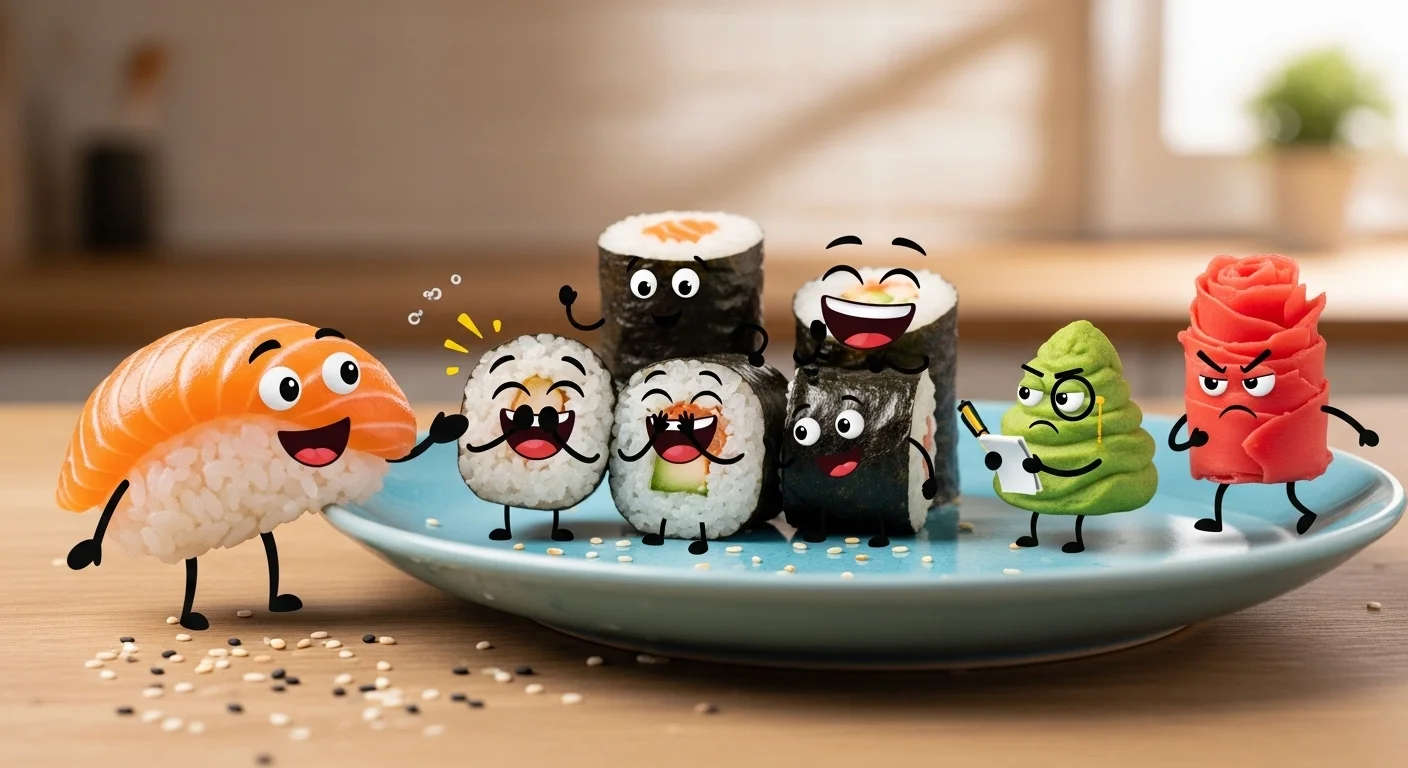 Easy Sushi One-Liners