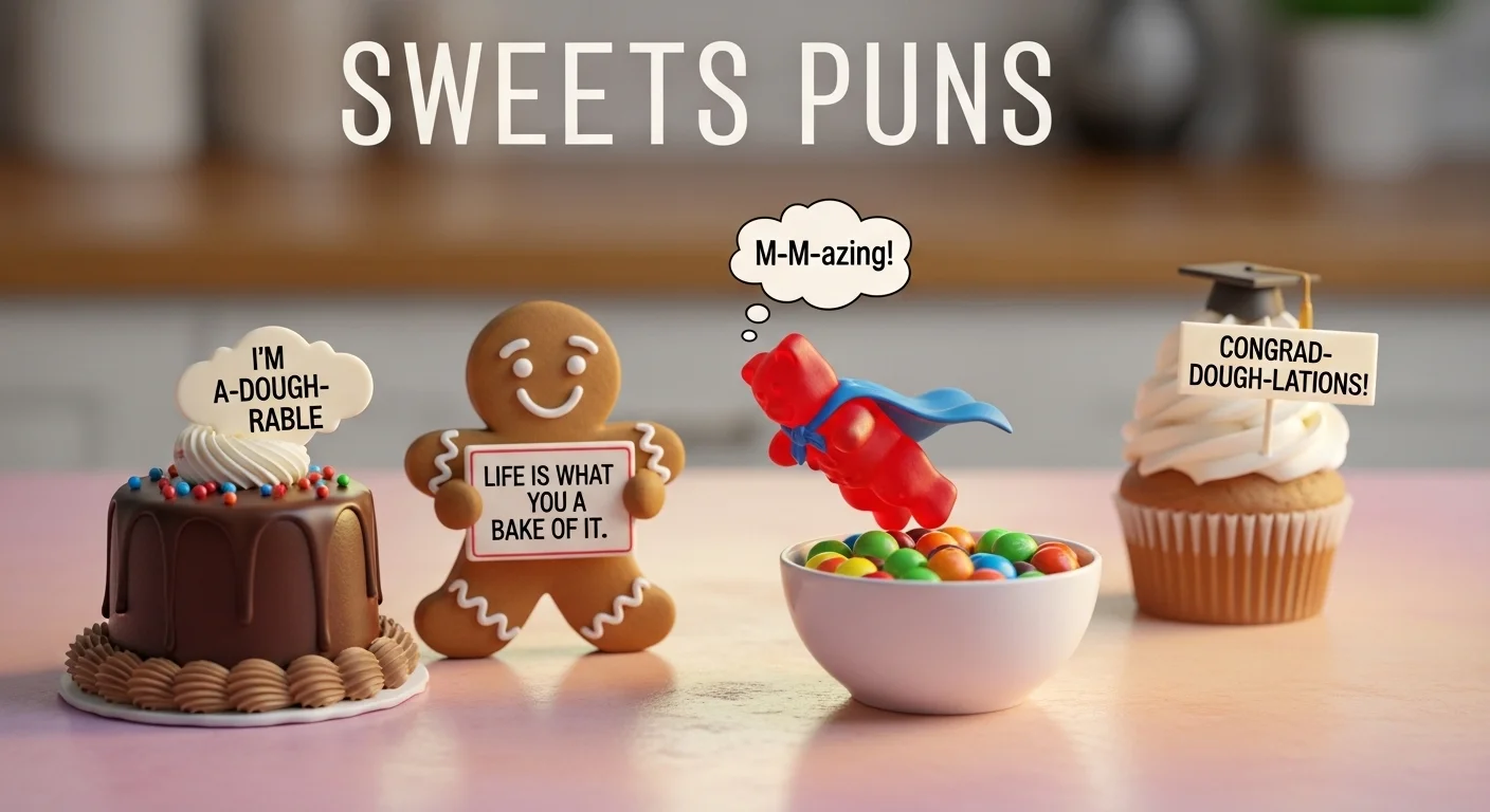 Easy Sweets One-Liners