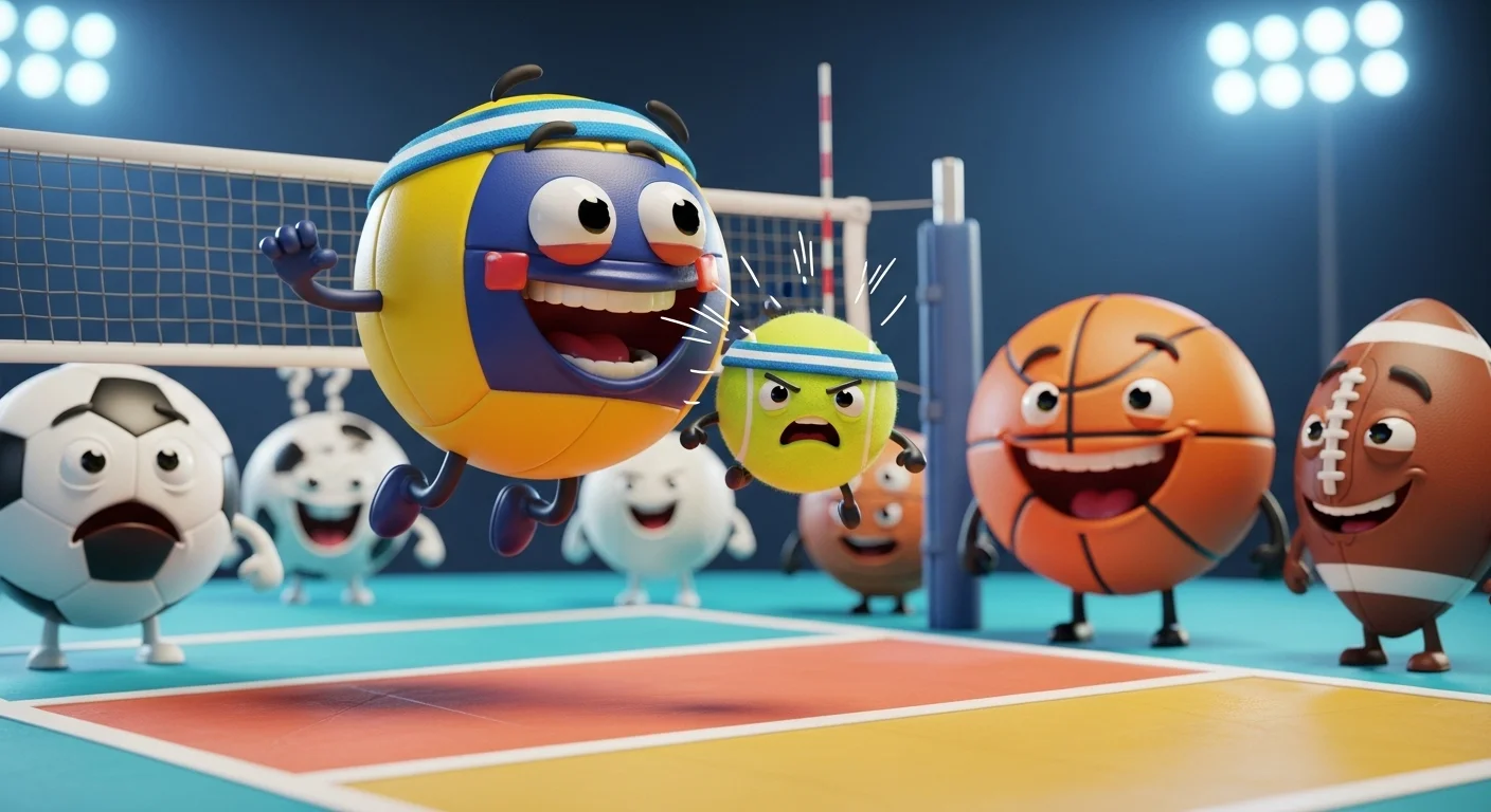 Easy Volleyball One-Liners