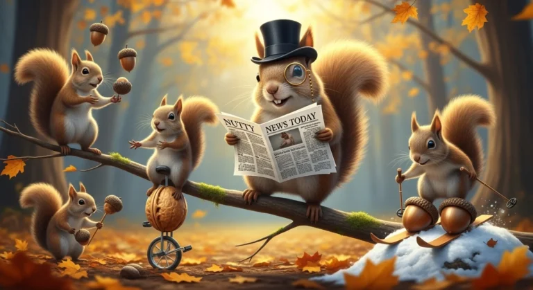 Funny Squirrel Puns