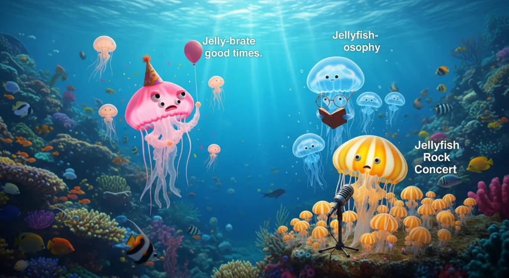 Jelly fish Puns