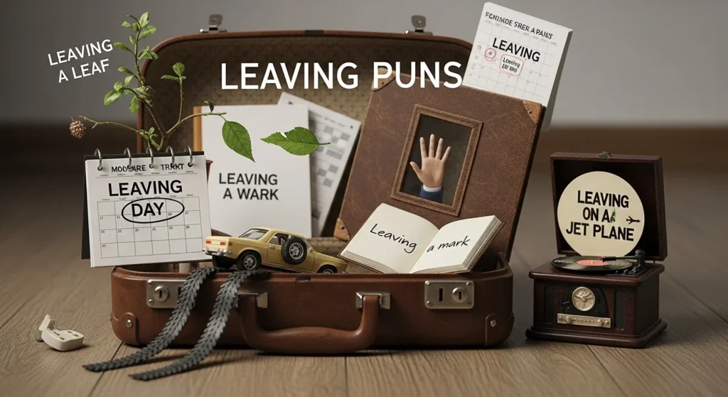 Leaving Puns