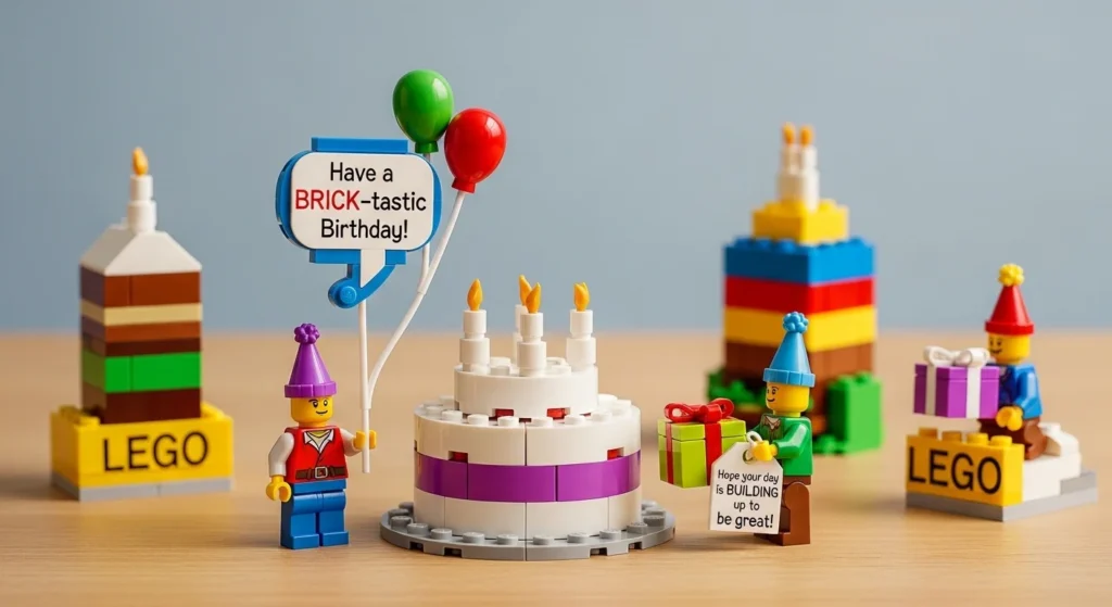 Lego Birthday Puns