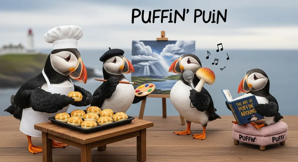 Puffin Puns