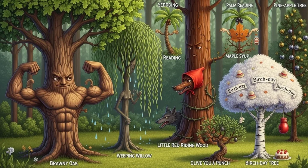 Tree Name Puns