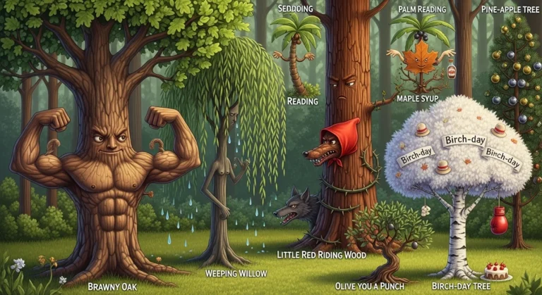 Tree Name Puns