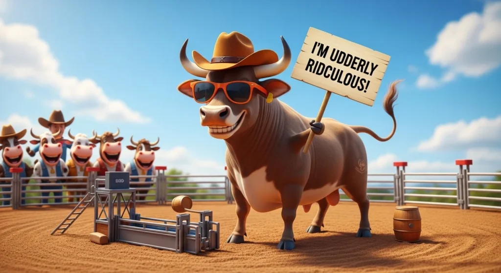 Bull Riding Puns