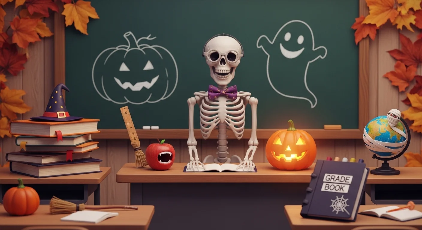 Easy Halloween Puns for Teachers One Liners