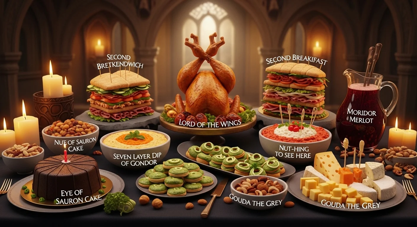 Easy Hobbit Food One-Liners
